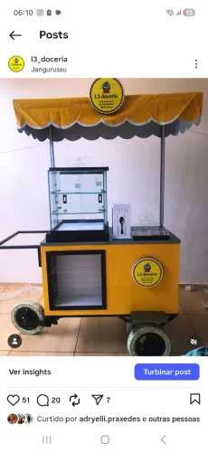 Carrinho de doces