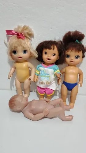 Lote de bonecas baby Alive original