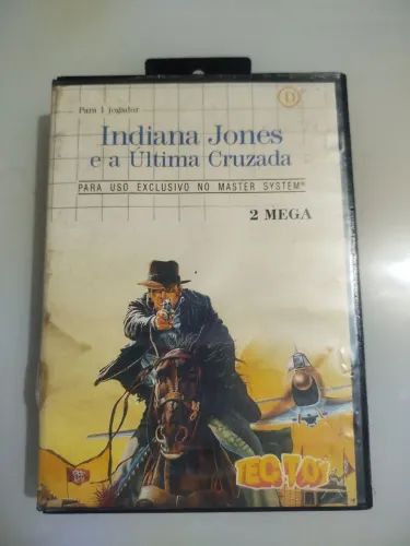 Indiana Jones Master System CIB 100% original