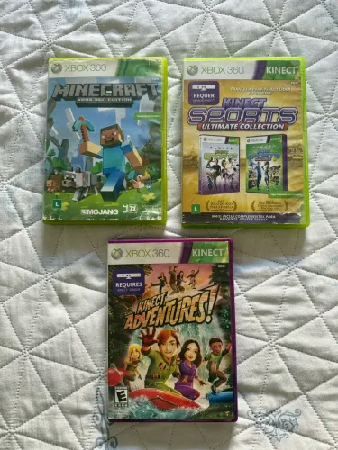 Kit 3 Jogos XBOX 360 Originais 