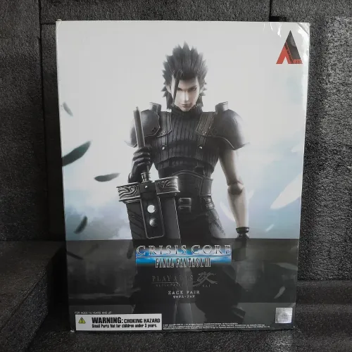 Play Arts Kai Zack Fair Soldier 1st Class Crisis Core Final Fantasy VII Original Lacrado 