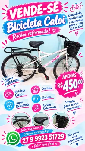 Bicicleta Caloi