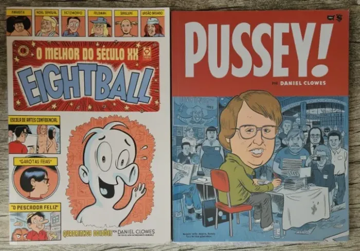 Hqs Daniel Clowes - Puss3y e Eightball