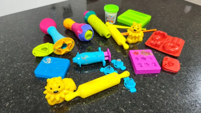 Kit massinha play doh 