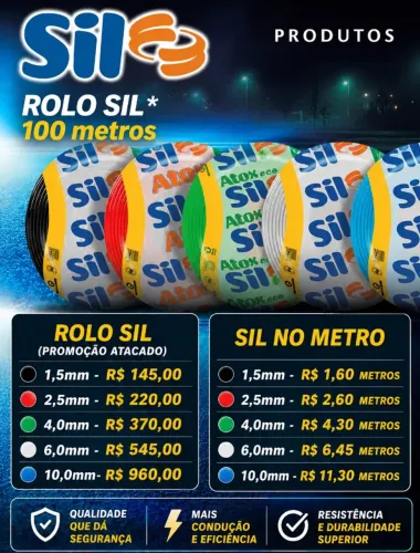 Fios Elétricos Sil 