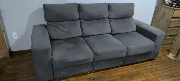 Sofa retrátil 3 lugares