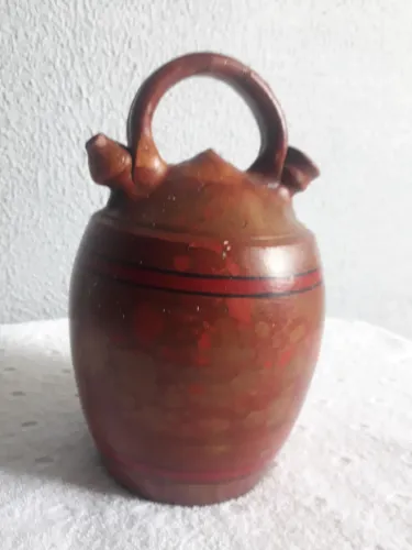 Moringa  Caipira Antiga  de barro 5 lts pra decoração ou enfeite 