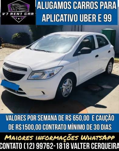 Carro para locação para Uber e 99 Drive. 