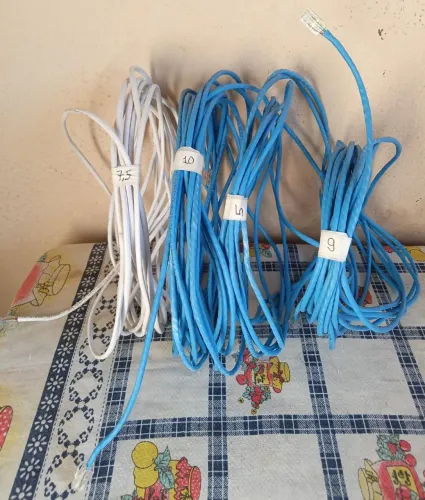 Cabo de rede internet ? várias medidas 