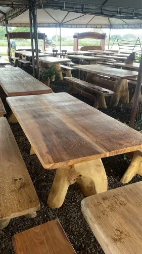 Mesa Rústica (2 metros) 