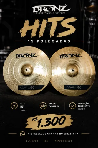 VENDO OU TROCO - HIT HAT 15 E CRASH 19