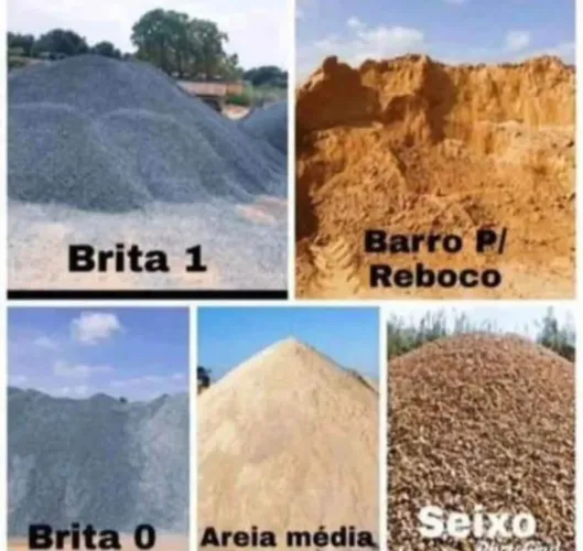 PROMOÇÃO DE BARRO,AREIA ,SEIXO E BRITA