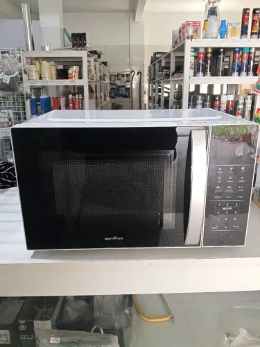 Vendo microondas seminovo sem uso 