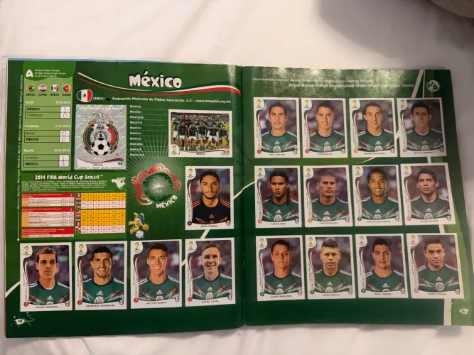 Álbum COMPLETO Copa 2014