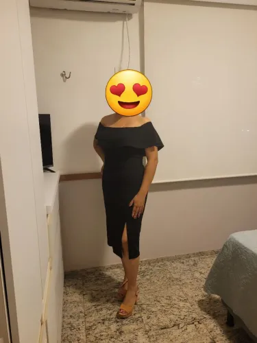 Vestido preto social 