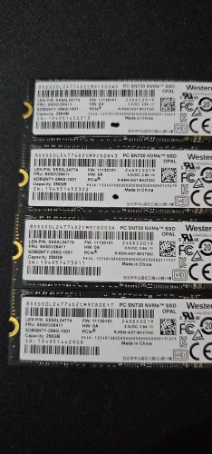NVMe SSD 256gb Western Digital 