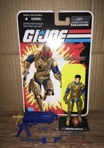 Barricade Gi Joe 25th Collectors Club Exclusive Fss 4