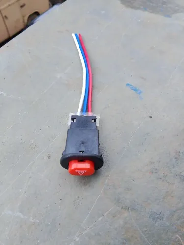 Botão Pisca alerta de moto novo 