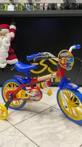 Bicicletinha Para Menino Com Garrafinha Aro 12