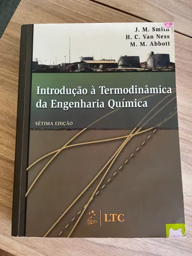 Livro Introdução à Termodinâmica da Engenharia Química 