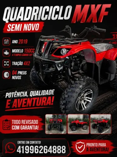 quadriciclo mxf 150cc