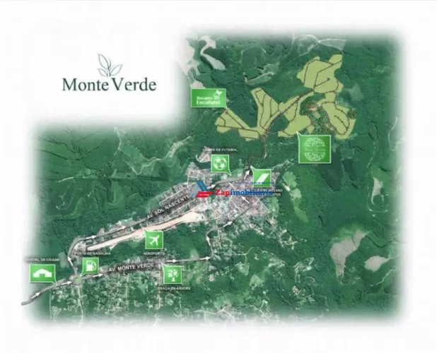 Terreno à venda, 222 m² por R$ 200.000,00 - Monte Verde - Camanducaia/MG