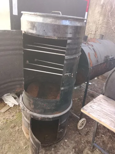 Churrasqueira bafo de tambor