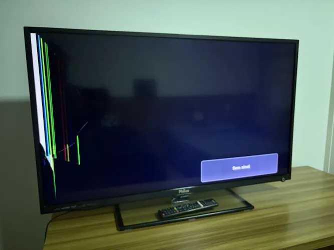 Vendo TV 49? Philco 43 polegadas - parte da tela queimada
