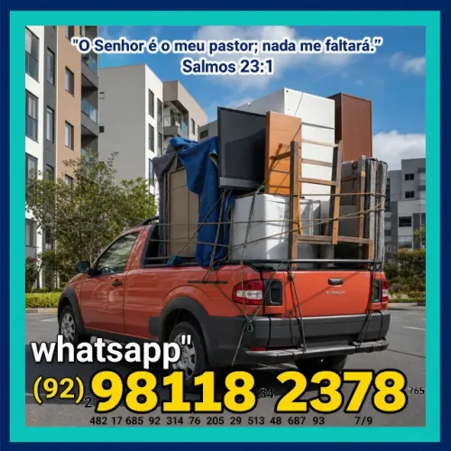 FRETE ZONA LESTE NORTE E SUL DISPONÍVEL AGORA OU AGENDADO TODOS OS DIAS E TODAS AREAS 