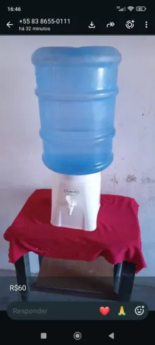 Filtro de Água com Galão - Prático, Econômico e Pronto para Usar!
