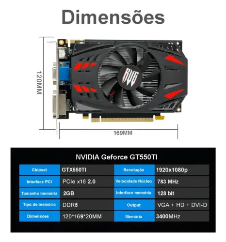 Gtx 550 ti(lacrada)
