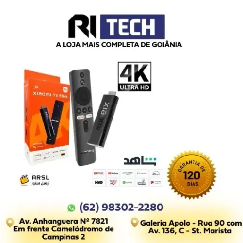Mi TV Stick 4K Android TV Ultra HD UHD Transforma TV em Smart