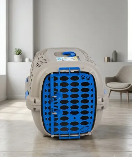?Caixa de Transporte para Pets Plast Pet (Nova / Nunca Usada)