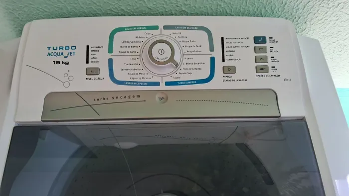 Lavadora eletrolux Turbo acqua jet 15 kg