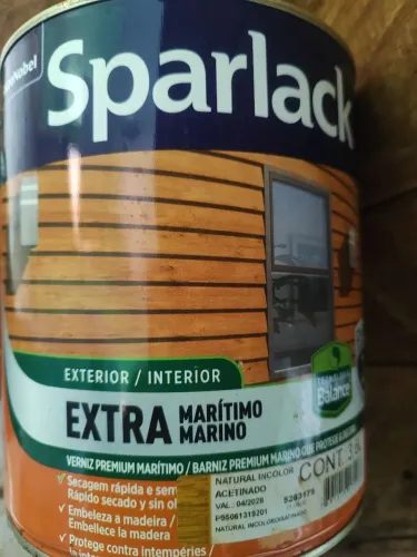 Verniz incolor acetinado