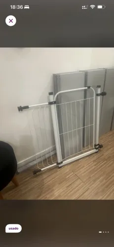 Portão para pet com extensor
