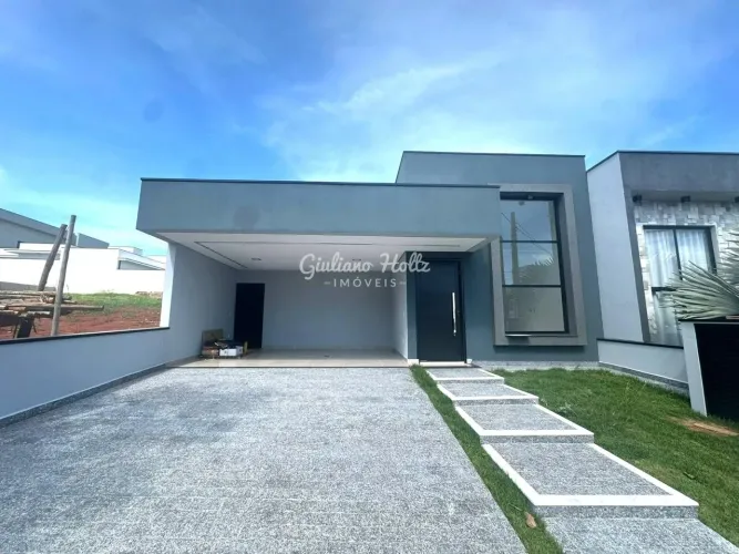Casa em Condomínio para Venda em Boituva, Portal Ville Jardim Europa, 3 dormitórios, 3 suí
