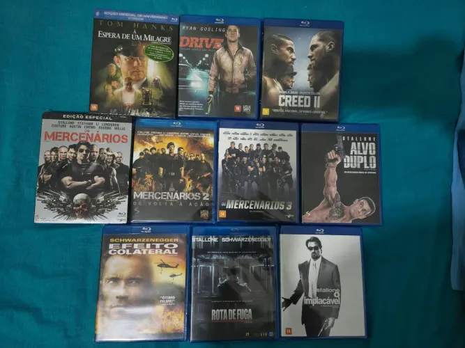 Kit 10 Blu-ray