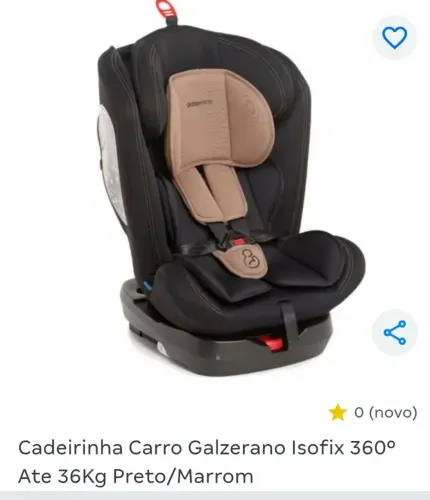 Cadeirinha de automóvel Galzerano 