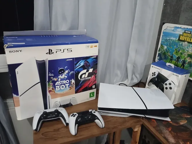 Playstation 5 slim digital e físico