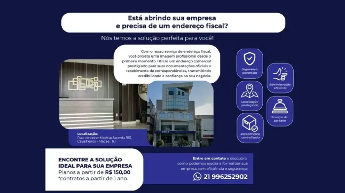 Locação para Endereço Fiscal