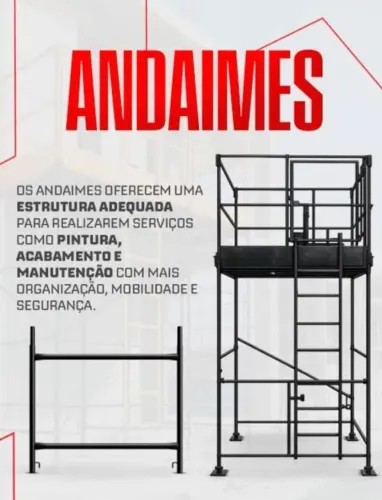 Andaimes direto da fábrica