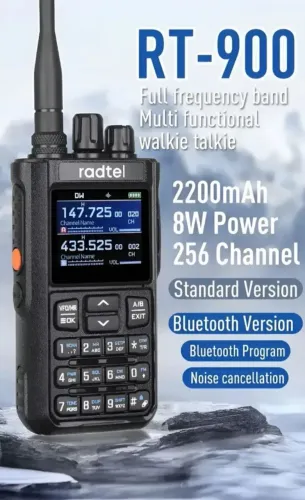 HT Radtel RT-900 escuta aviação