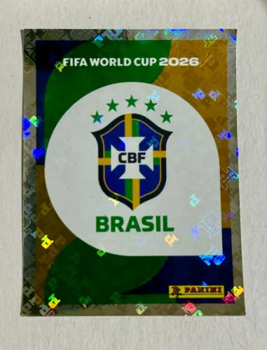 Figurinha Avulsa - Escudo do Brasil - Copa 2026