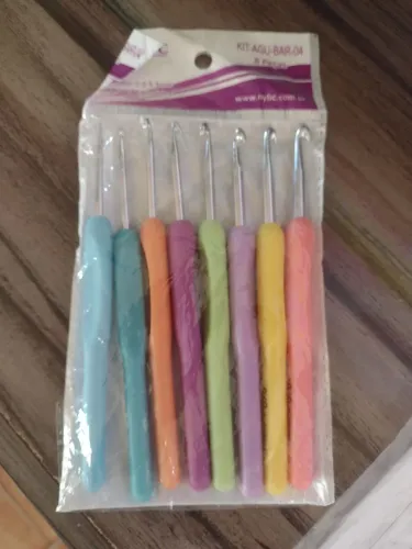 Kit de Agulhas de Crochê 