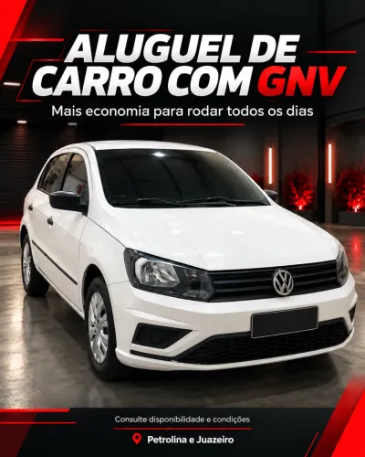 Aluguel de Carros GNV em Petrolina e Juazeiro Alugar