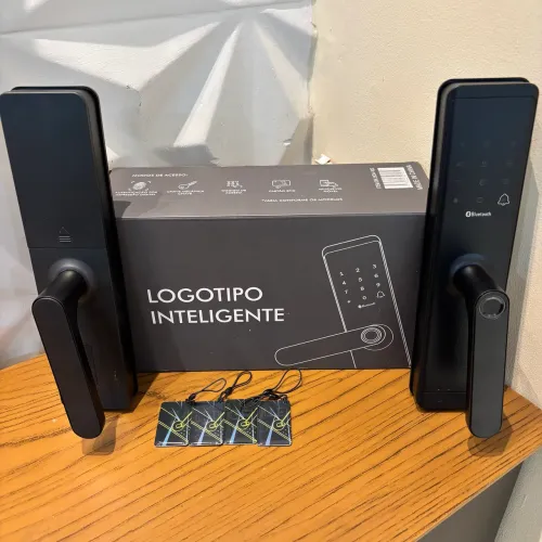 FECHADURA DIGITAL INTELIGENTE COM BIOMETRIA