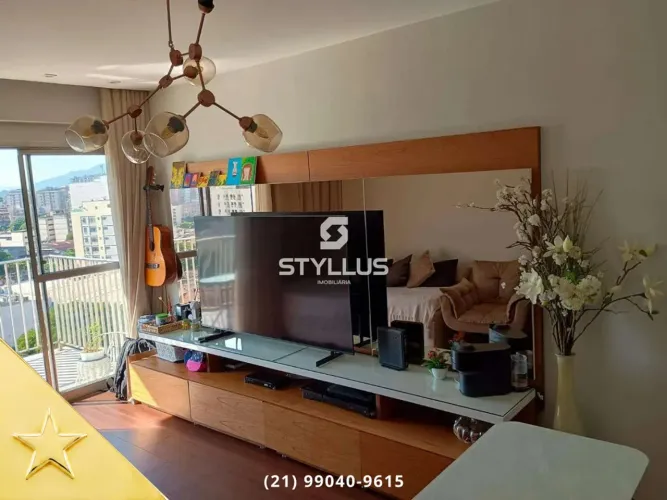 Apartamento Mobiliado com 1 Quarto no Coração do Méier! M23T