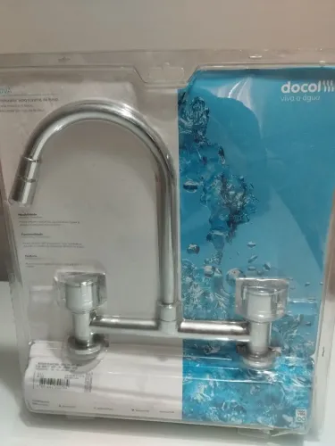 Misturador para cozinha mesa Gali bica alta - Docol