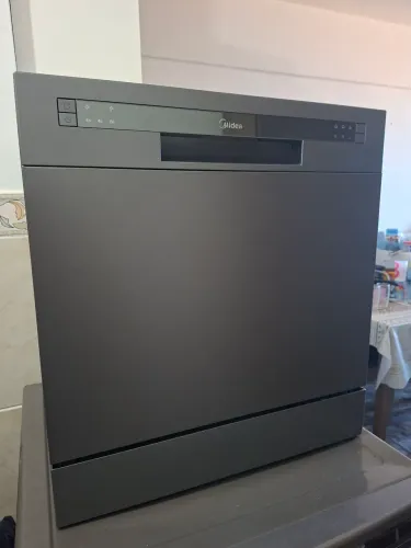 Lava Louças 8 Serviços Midea Cor Cinza